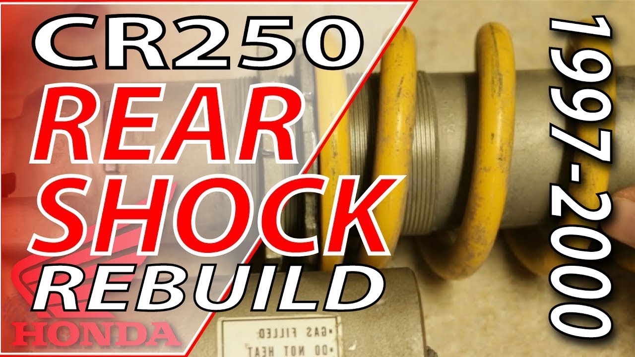 Ремонт заднего амортизатора — Honda CR250 1997–1999 гг. | Fix Your Dirt Bike.com