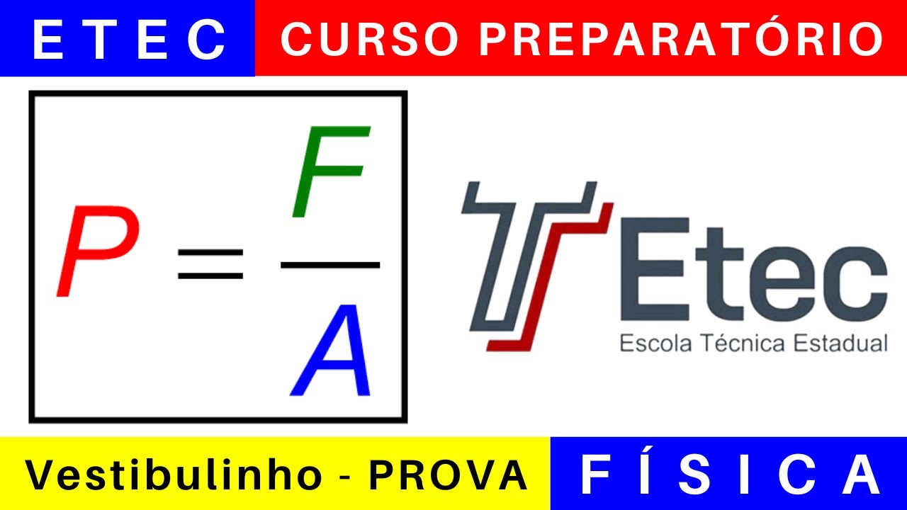 ETEC 🎯 Vestibulinho 2025/2026: o que Estudar para a Prova da ETEC em FÍSICA @BoraETEC