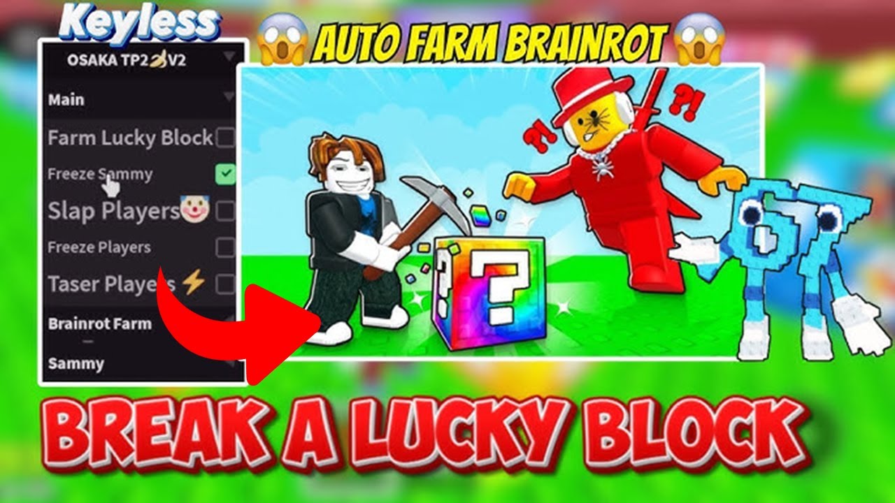 Roblox Break A Lucky Block Auto Farm Script | Working Exploit 2026