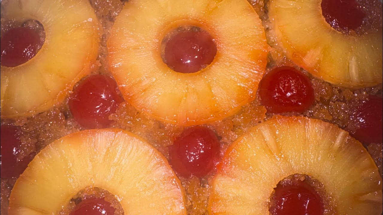 Destiny’s Requested Bakes - Pineapple Upsidedown Cake 🍍🎂