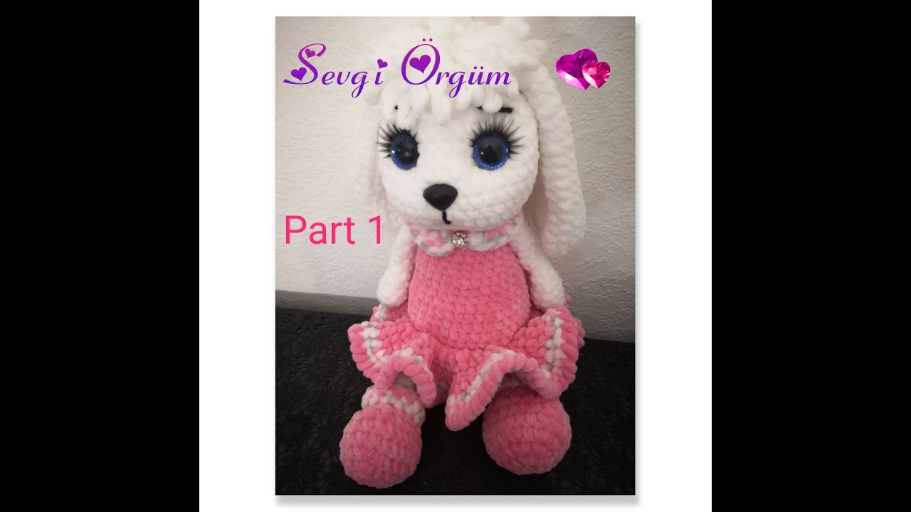Amigurumi Tavşan Örgü,çok kolay ve çok tatli :)