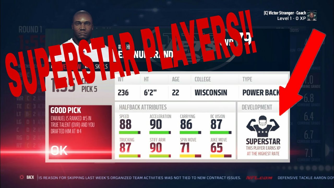 HOW TO GET SUPERSTAR AND QUICK PLAYERS EVERYTIME YOU DRAFT!! MADDEN 17 FRANCHISE