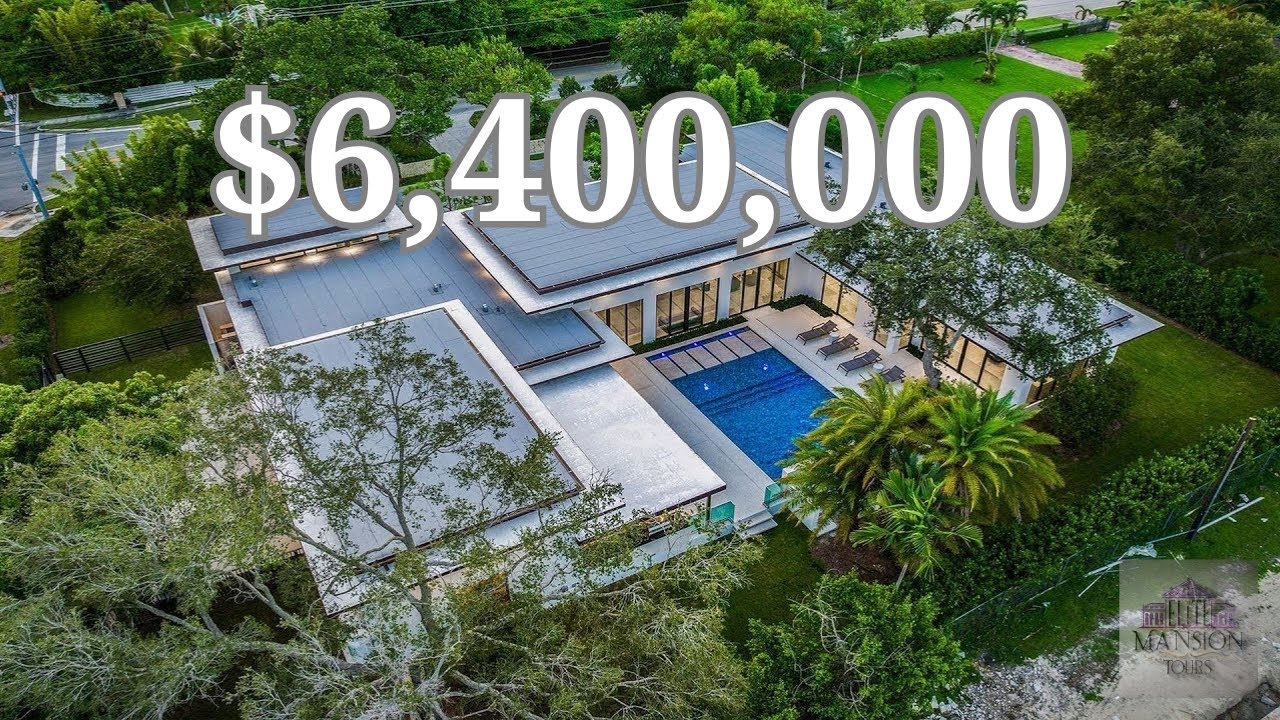 Luxury House Tour: Explore a Brand New $6.4M Contemporary Marvel in Pinecrest!