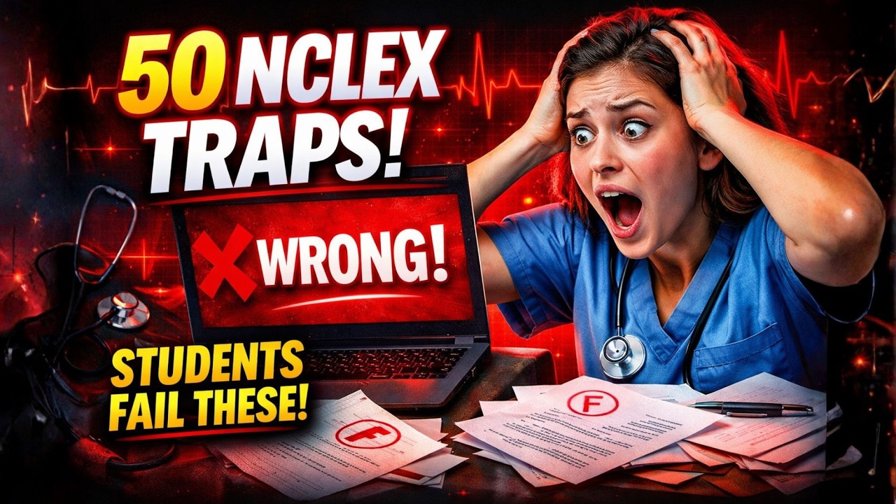 Распространённые ошибки на экзамене NCLEX: 50 вопросов, на которые студенты отвечают неправильно ...