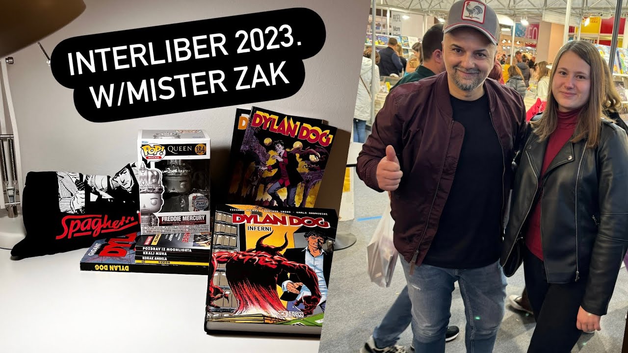 INTERLIBER ZAGREB 2023. w/MISTER ZAK  (@misterzak ) ❤️