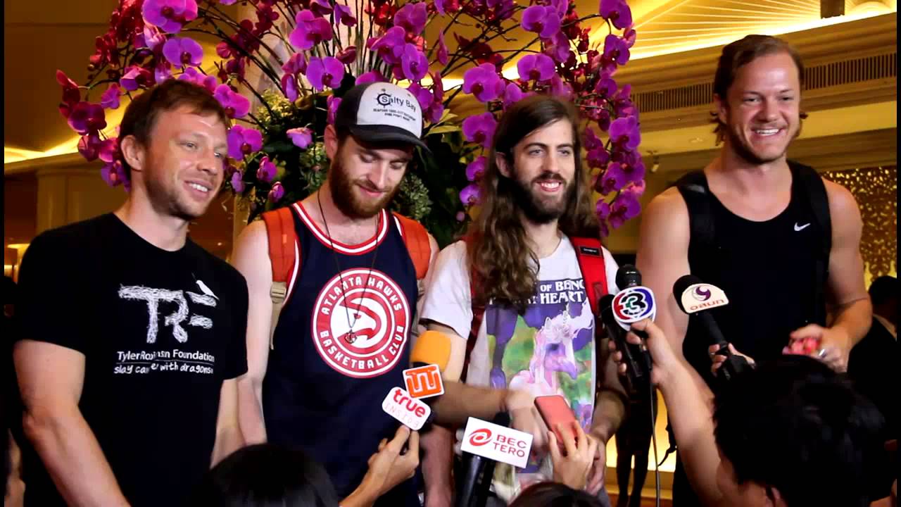 150828 Imagine Dragons Live In Bangkok Interview