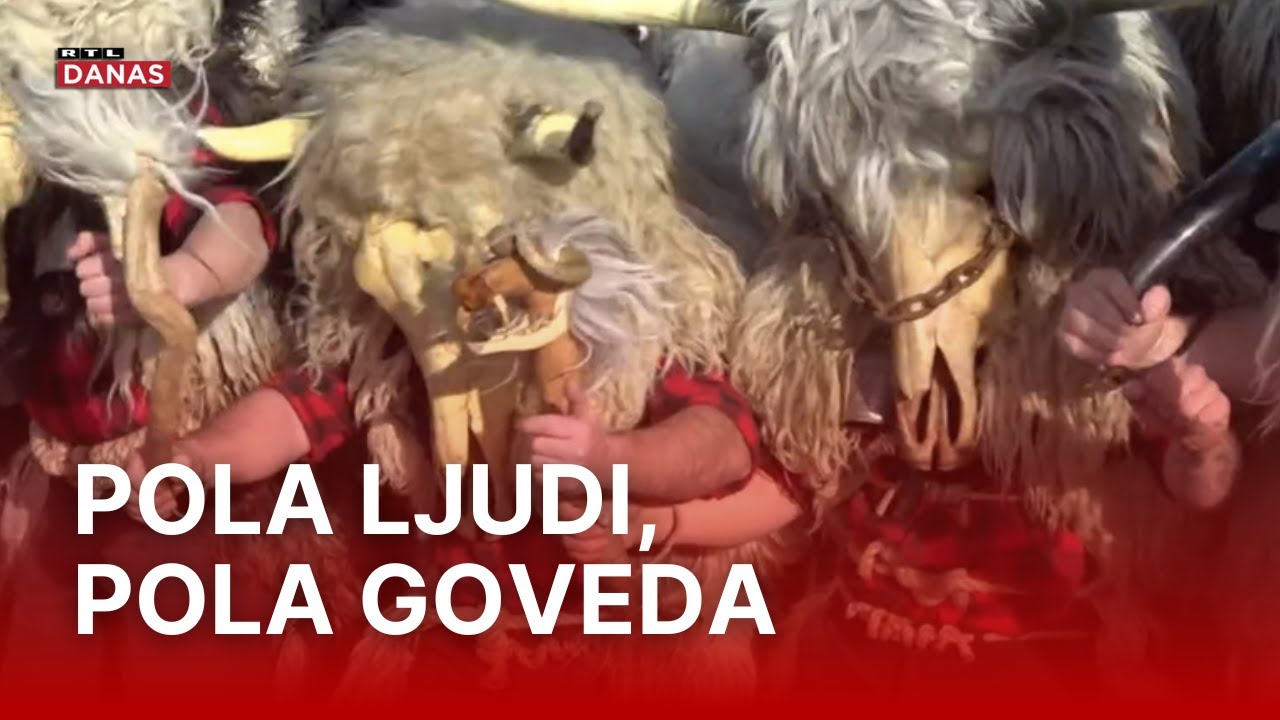 Riječkim krajem zavladale maškare. Tko su dondolaši, pola ljudi, a pola goveda? | RTL Danas