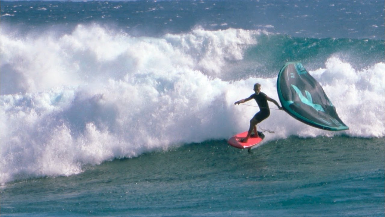 Grosse session de surf à Saint-Leu | Wing Foil La Réunion