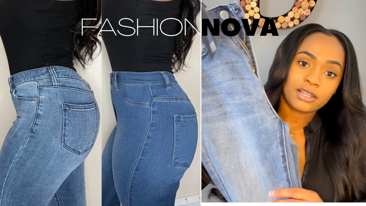 FASHION NOVA JEANS TRY ON HAUL 2021YOU NEED THESE JEANS SIS!