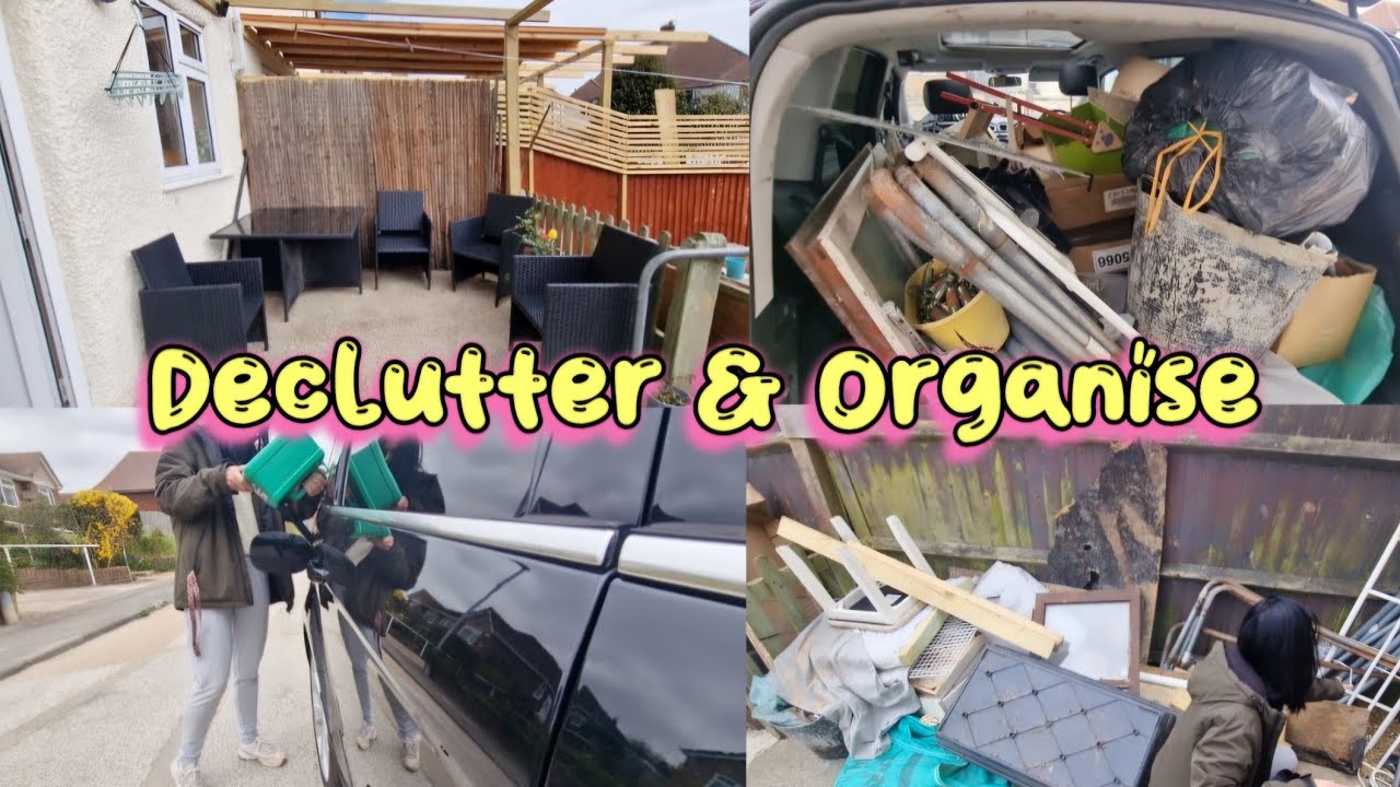 DECLUTTER FOR THE TIP!!!!! 🙌 #declutter #motivation #goingtothetip #organise