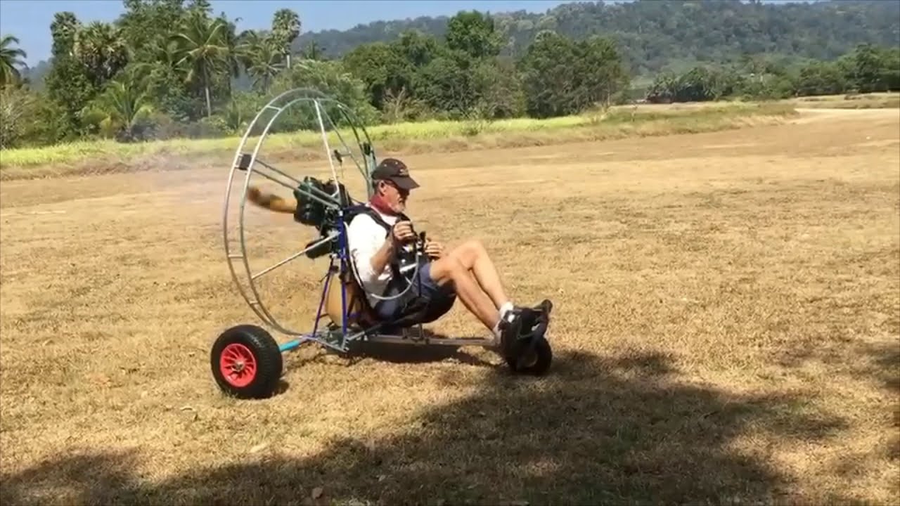 Power paraglider trike DIY build