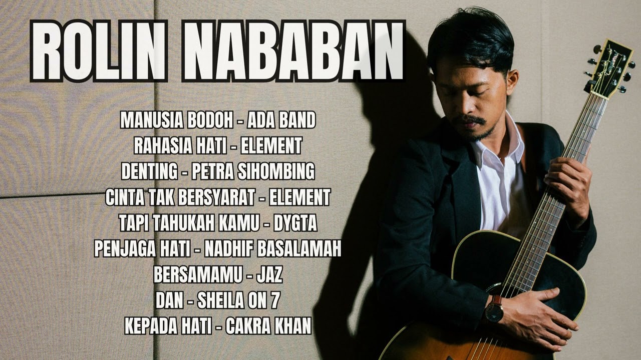 KOMPILASI ROLIN NABABAN COVER AKUSTIK | PLAYLIST CAFE