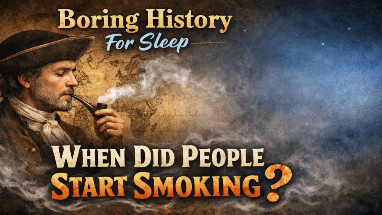 Boring Story For Sleep | WHEN DID PEOPLE START SOMKING