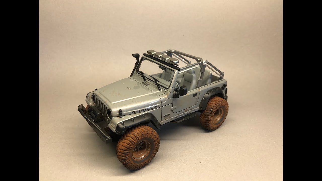 Revell: Jeep Wrangler Rubicon Full Build Step by Step