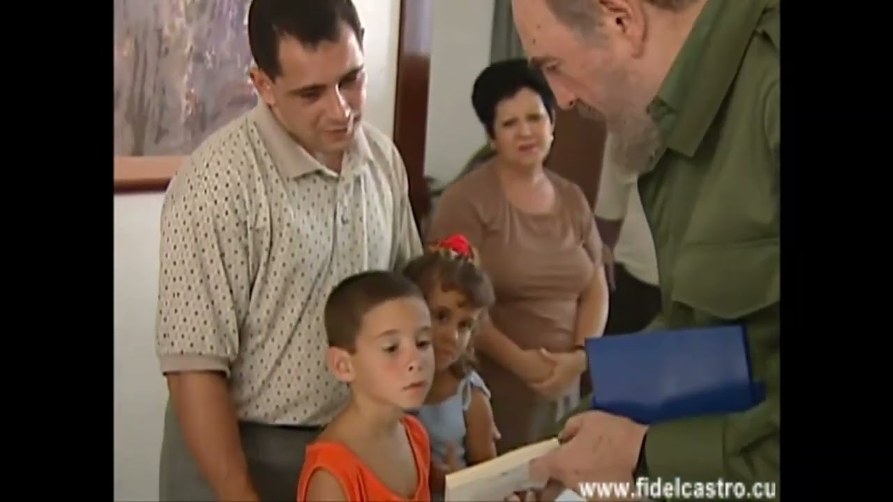 Encuentro de Fidel y Elián