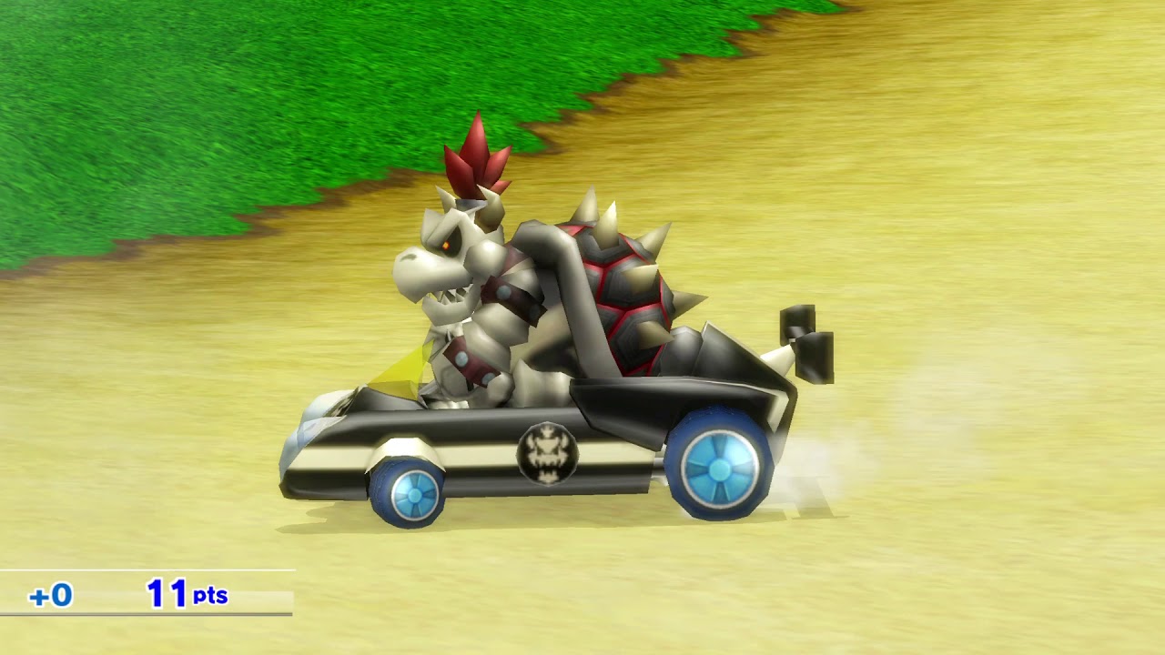 Mario Kart Wii Mushroom Cup Mirror