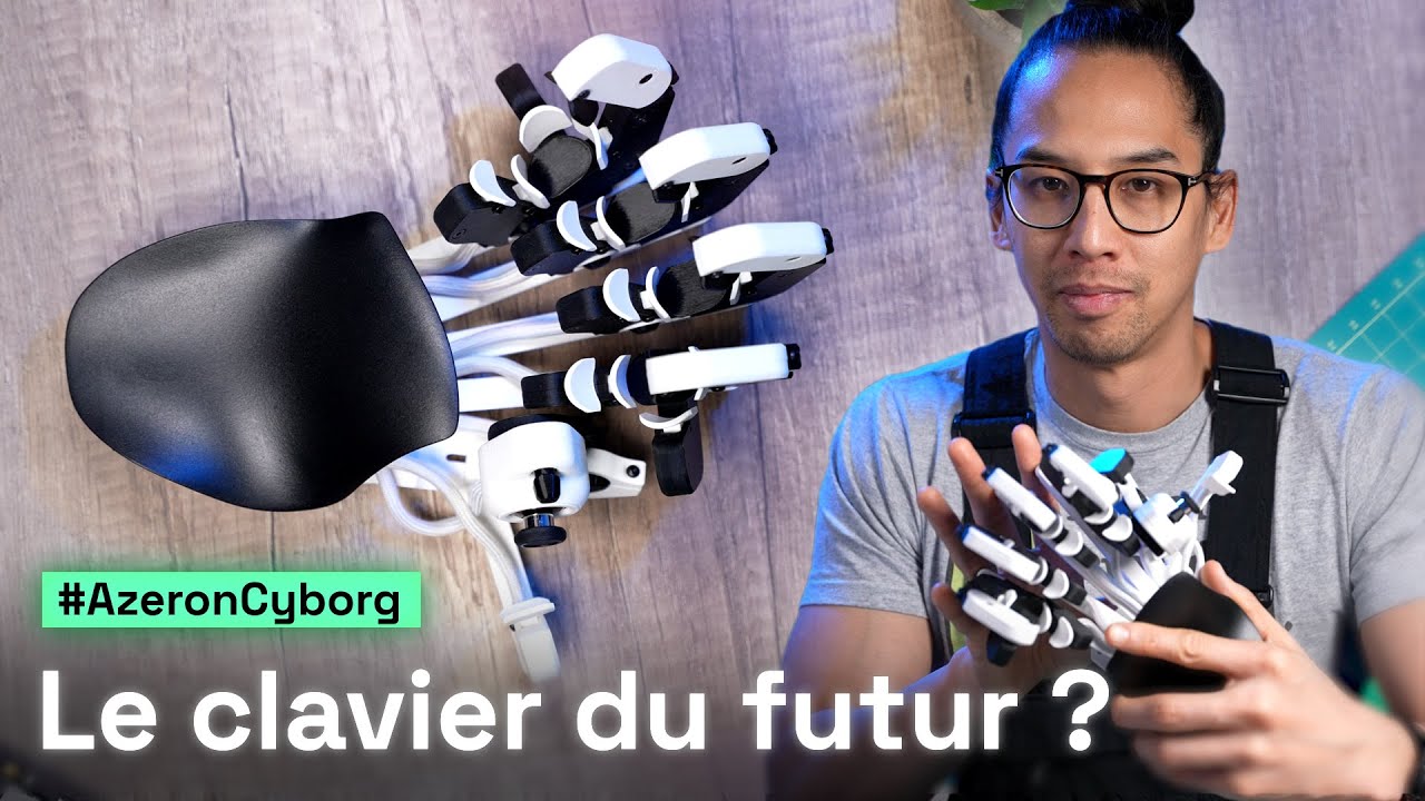 Un clavier en forme de main ??