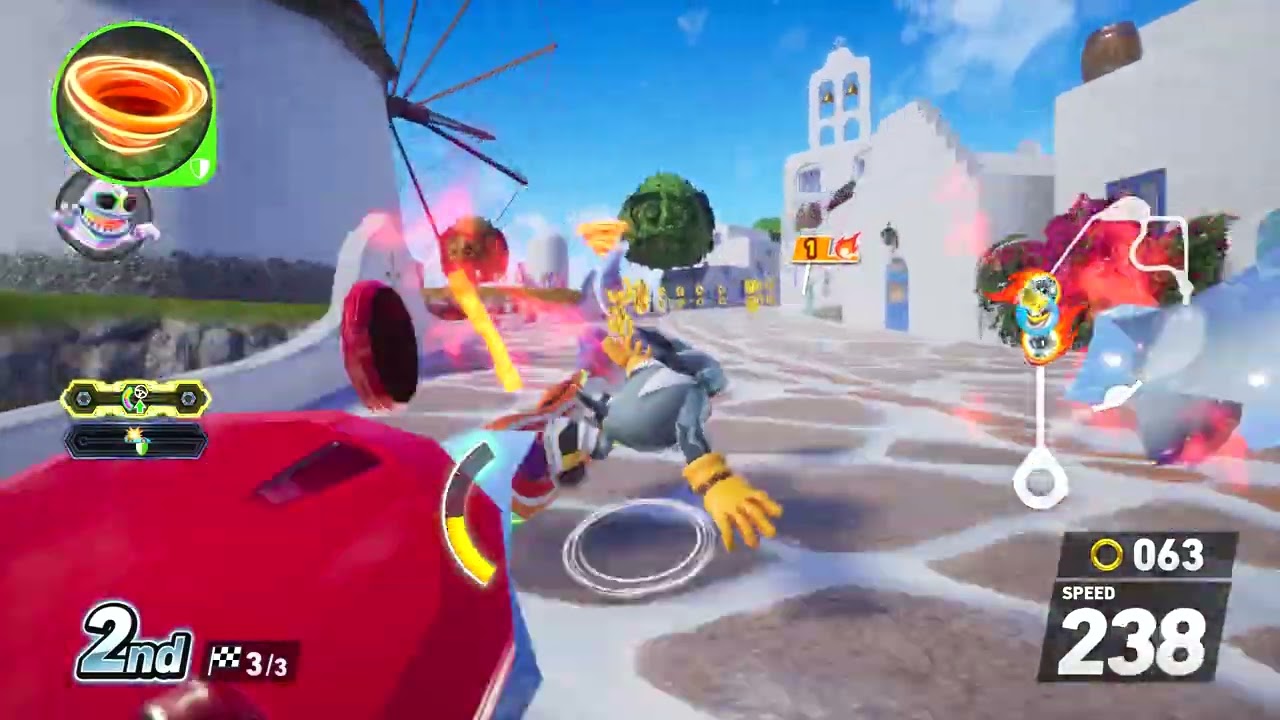 Sonic Racing CrossWorlds — геймплей Storm в Апотосе