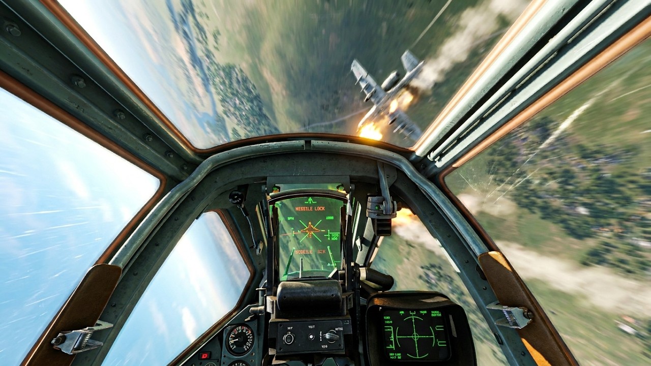 DCS Inside the cockpit Su 25T dogfight 2x A10s