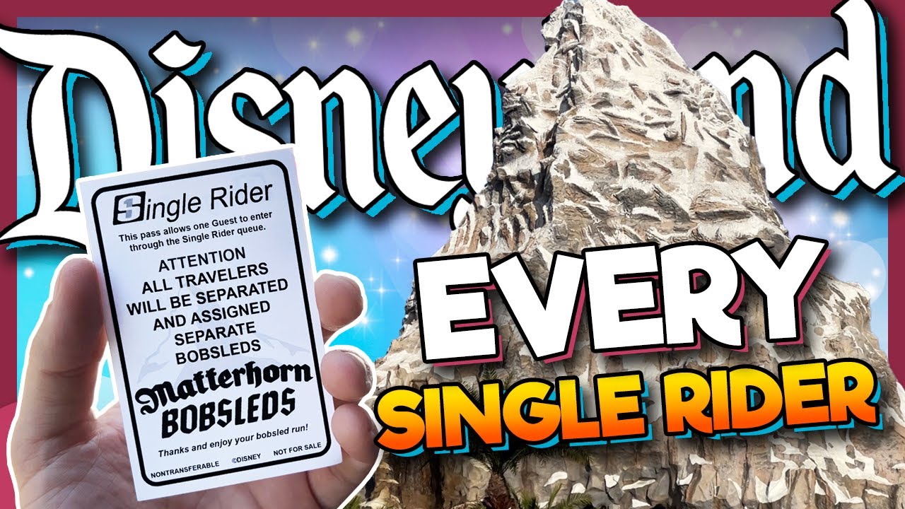 EVERY Single Rider Line at Disneyland & DCA and How it Works