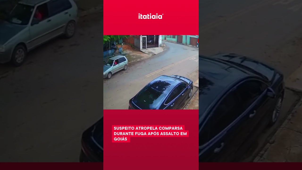 Suspeito atropela comparsa durante fuga ap&oacute;s assalto em Goi&aacute;s
