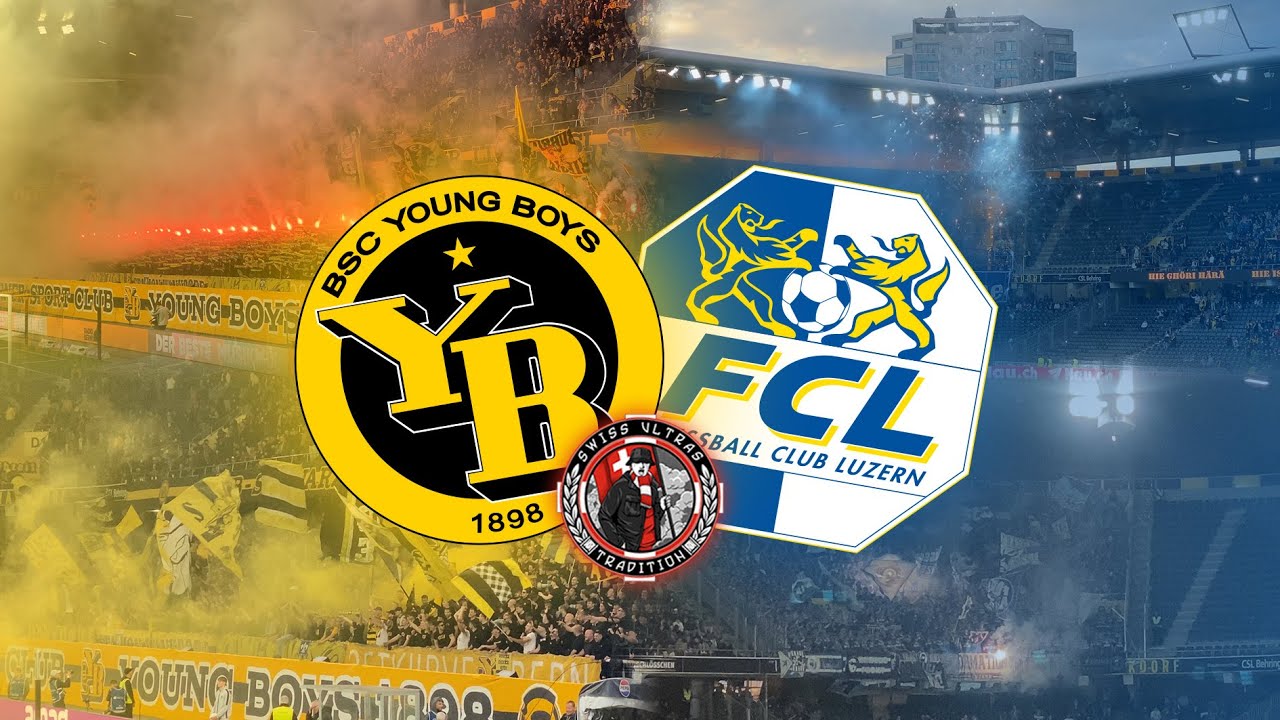 BSC Young Boys 2:1 FC Luzern | 15.05.2025 | Pyro, Firework, Fanchants | Swiss.Ultras.Tradition