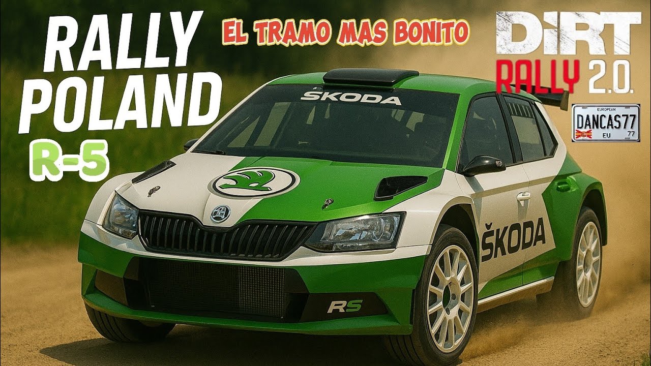 🇵🇱COMPARATIVA TRAMO POLONIA con los R5. 🇨🇿 Skoda fabia⏱️7:36:6