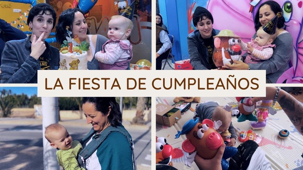 EL DE LA FIESTA DE CUMPLEAÑOS DEL PRIMER AÑITO || VLOG 6