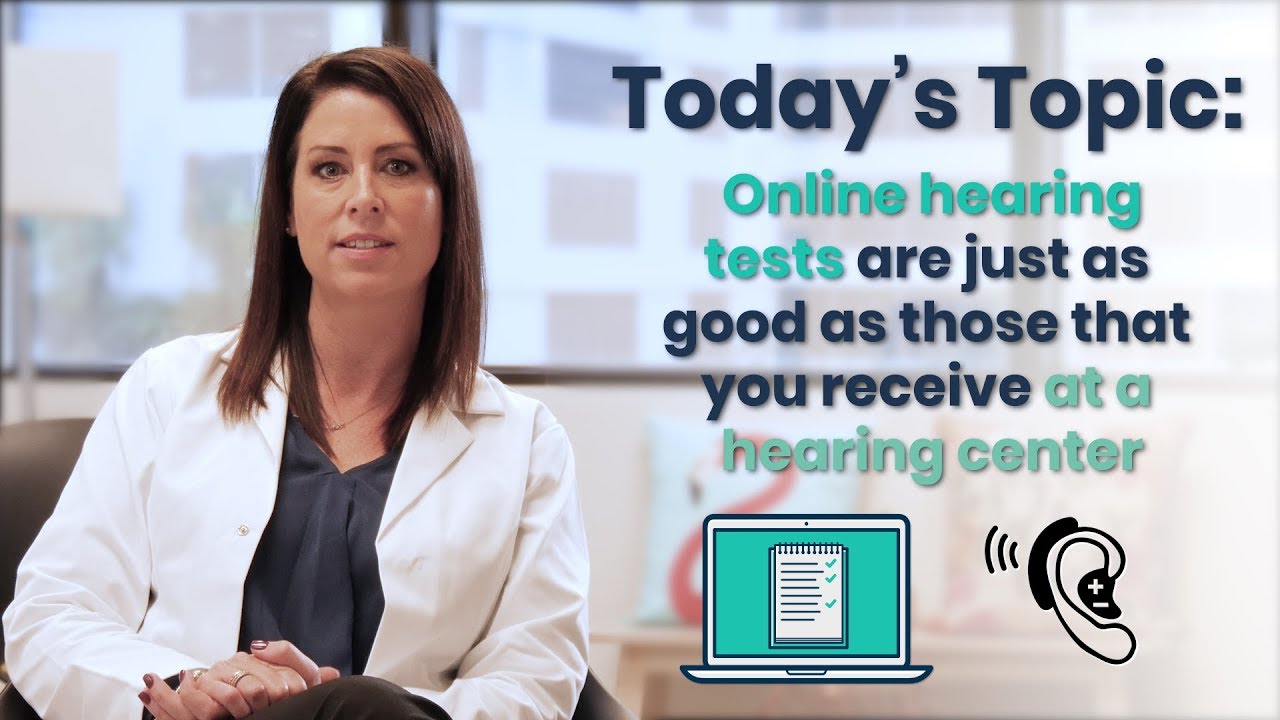 Are online hearing tests as good as at a clinic?