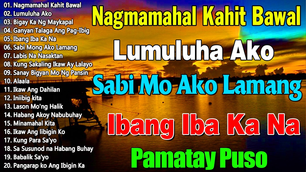 Sabi Mo Ako Lamang⚡Best Opm Love Song || Tagalog Love Song || Tagos Sa Puso 70s 80s 90s