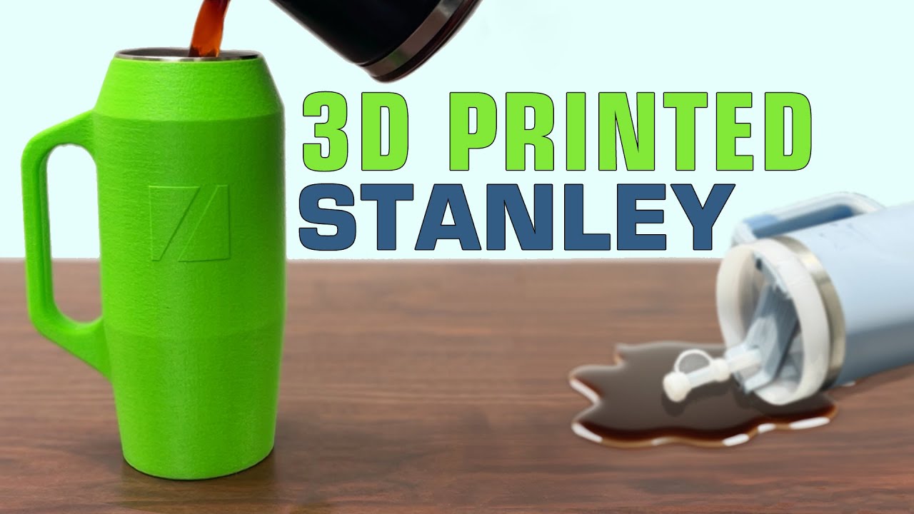 We Made a Better Stanley Cup | Design for Mass Production 3D Printing