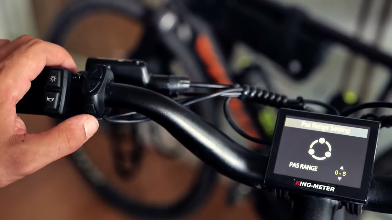 Tutorial: Parámetros avanzados de la pantalla en una bicicleta Kommoda de la marca Cyrusher