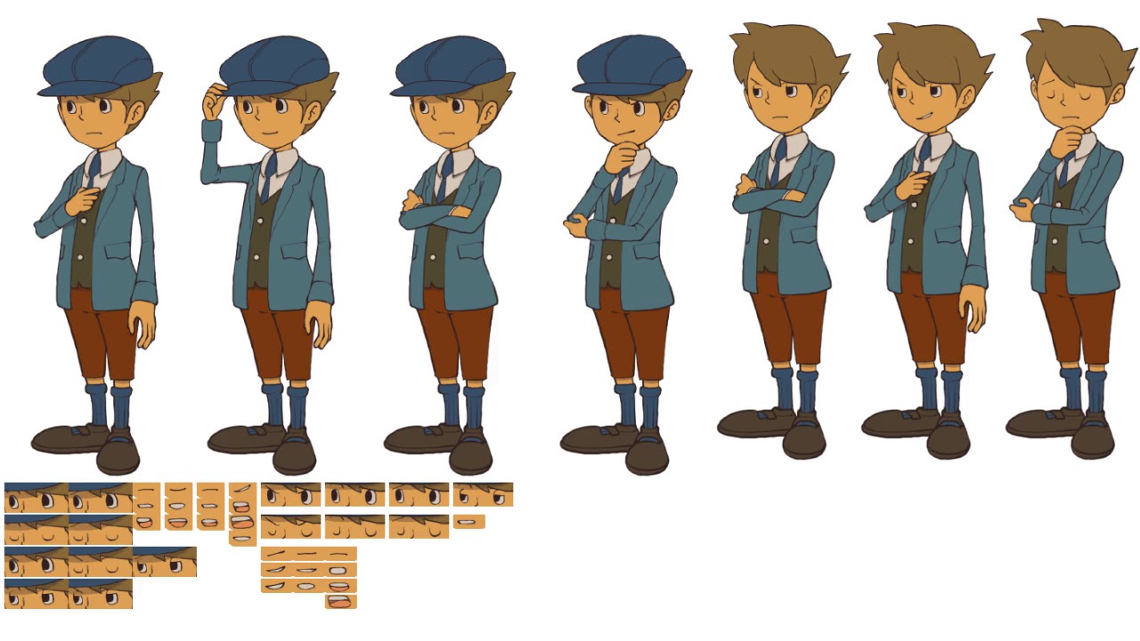 Professor Layton and the Lost/Unwound Future Voice Files - Future Luke/Clive