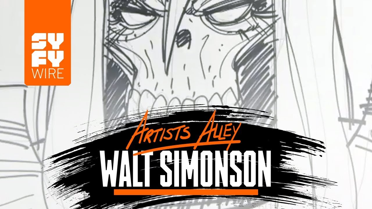 Thor Sketched by Ragnarock Artist Walt Simonson (Artists Alley) | SYFY WIRE