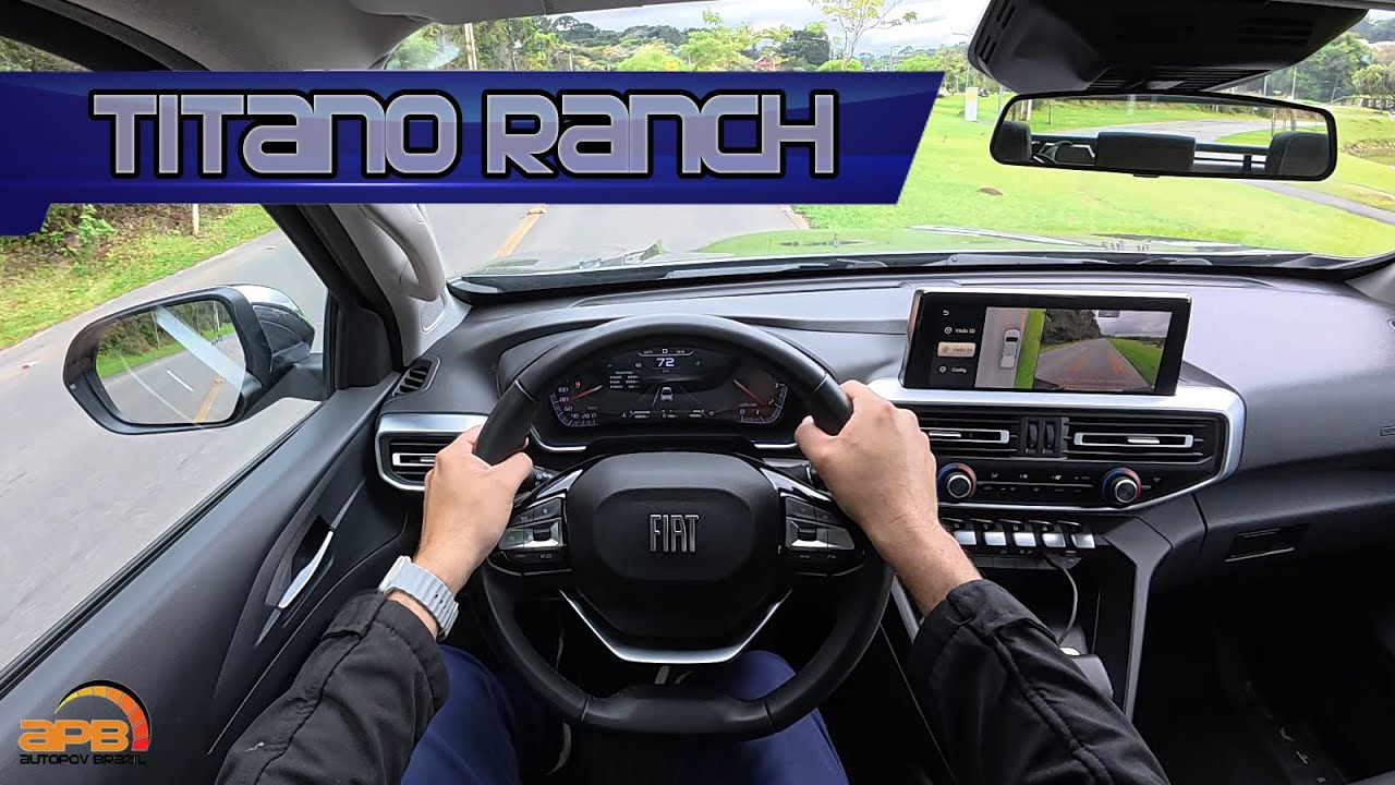 '2026 FIAT TITANO [RANCH] 2.2 TD 4x4 | FAST POV RIDE TEST DRIVE IN CURITIBA/BRAZIL!