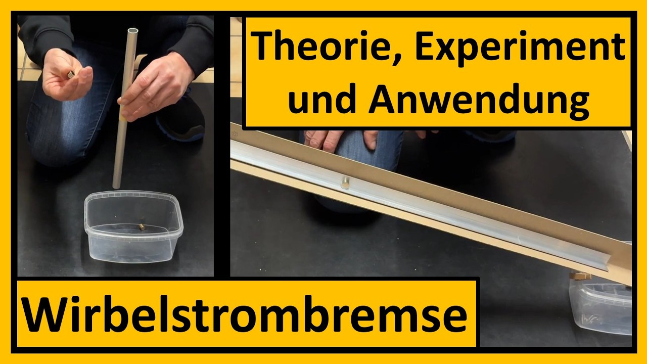 Wirbelstrombremse: Theorie, Experiment und Anwendung