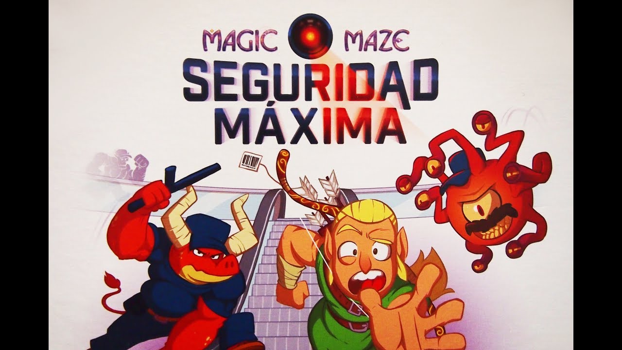 Magic Maze Seguridad Máxima (expansión)
