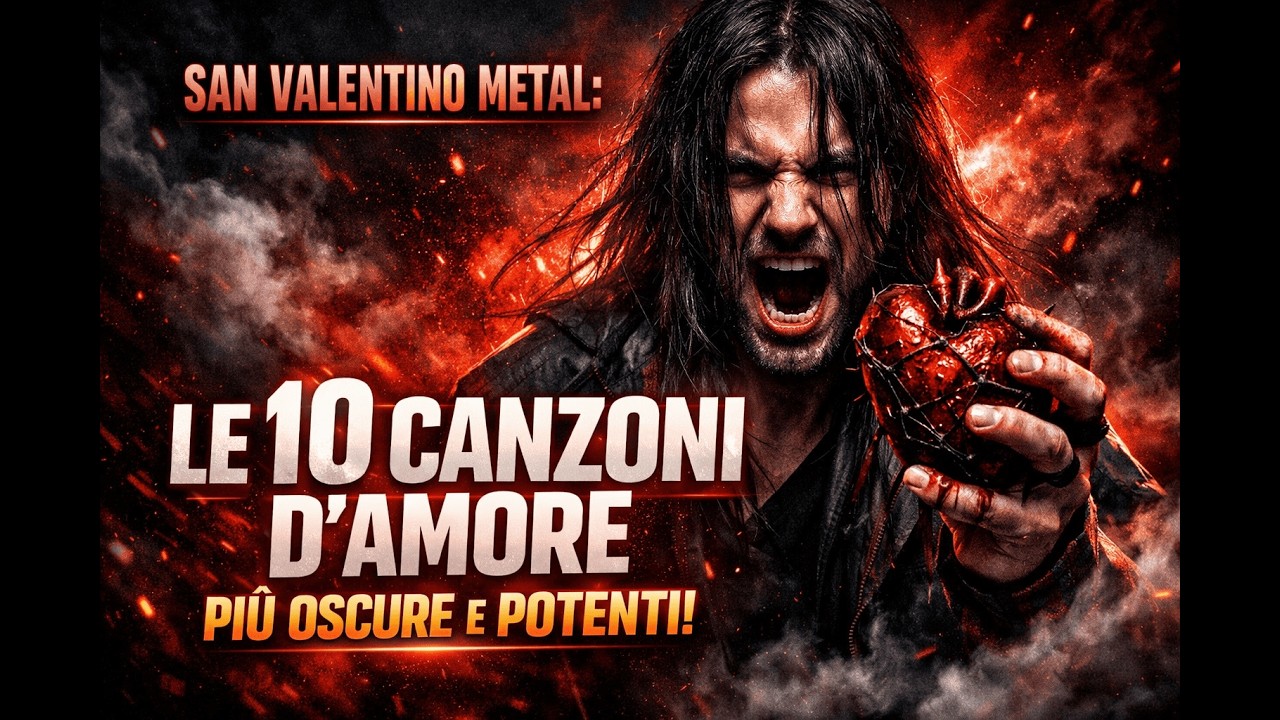 San Valentino Metal: Le 10 Canzoni d’Amore Più Oscure e Potenti per una Playlist Fuori dagli Schemi
