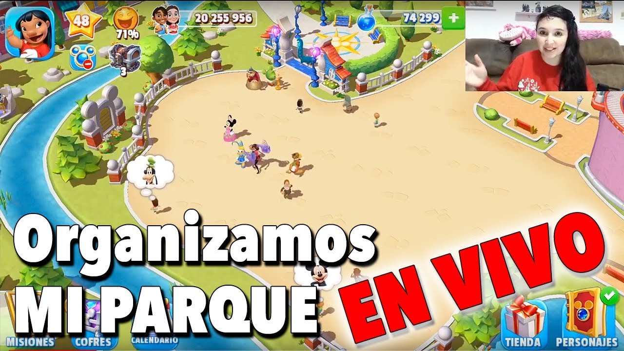 Organizando mi parque / Juego Disney Magic Kingdoms