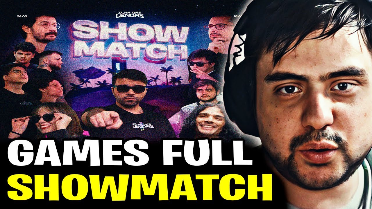 SHOWMATCH - OS LI&Otilde;ES DO RIFT x ILHA DAS LENDAS | POV: TOCKERS