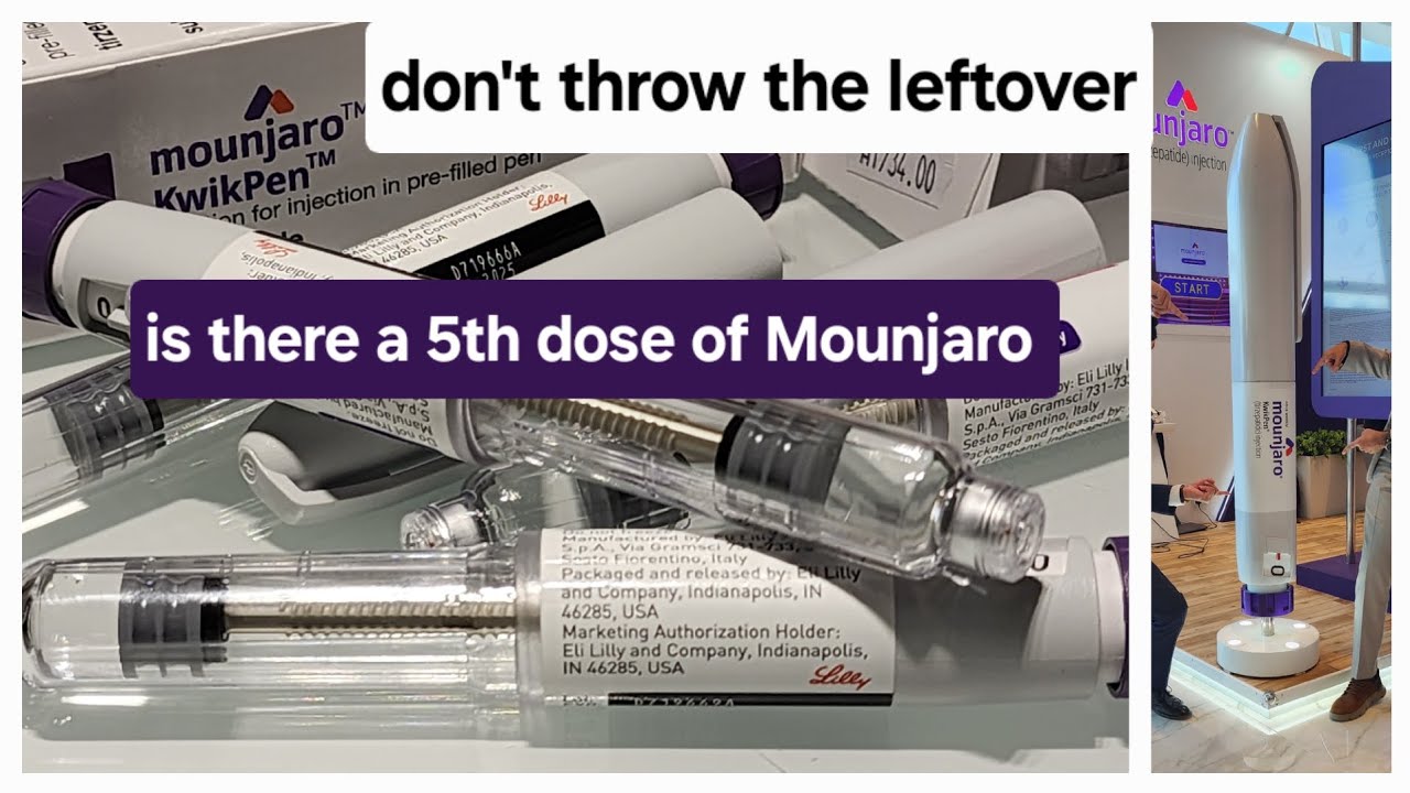 Можно ли принимать пятую дозу из устройства Mounjaro Kwikpen до последней капли? Эксперименты на ...