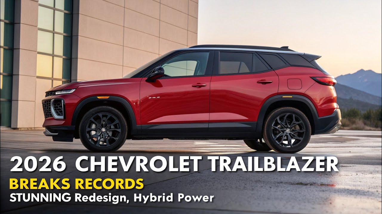 2026 Chevrolet Trailblazer BREAKS RECORDS &mdash; Stunning Redesign, Hybrid Power