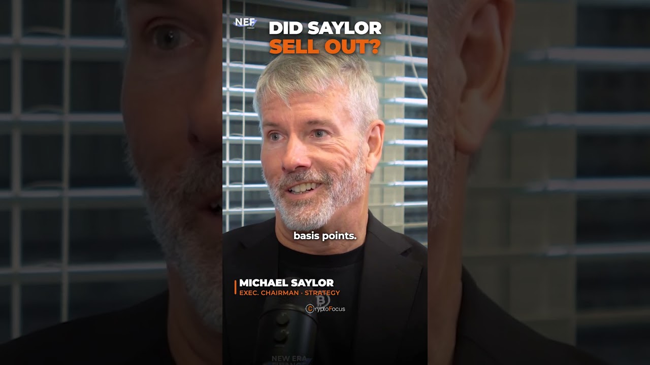 Saylor: 'We Bought 175,000 Bitcoin. We Sold 32.'