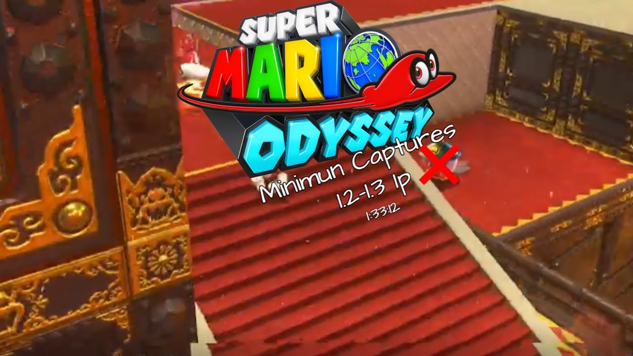 Super Mario Odyssey 13 Captures 