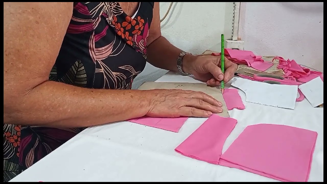 Tutorial de calcinha de algod&atilde;o para crian&ccedil;a estilo sainha ( parte 1 )