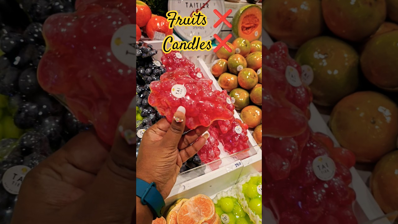 fruits❌ candles❌ మరేంటో guess చెయ్యండి? 😍 