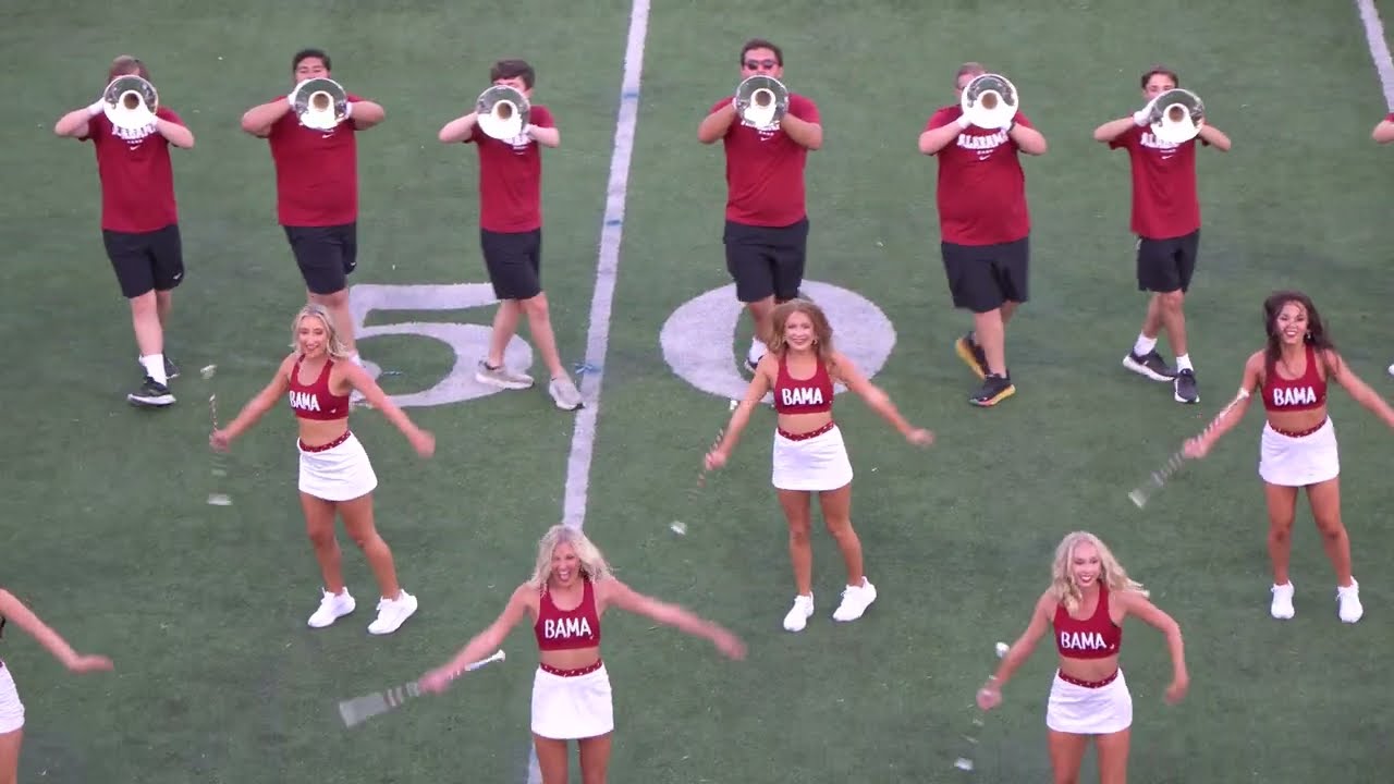 The University of Alabama Million Dollar Band Parent Preview Show 2024 - Million Dollar Divas