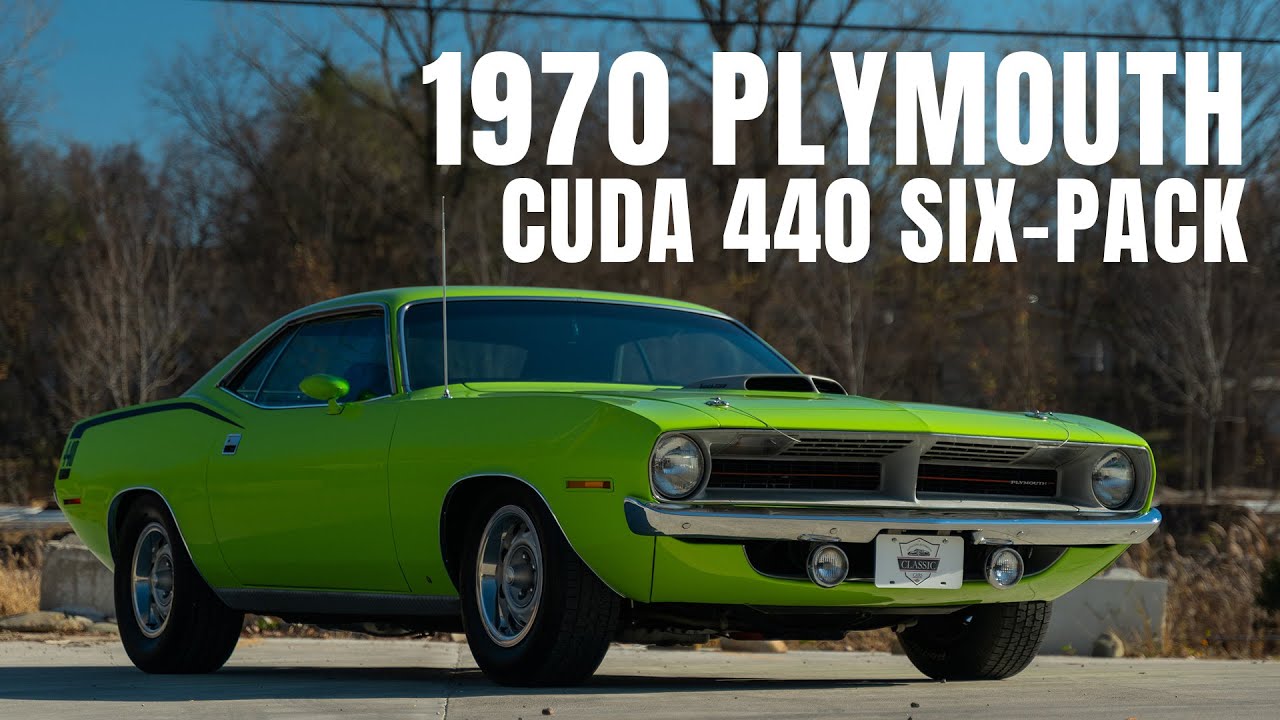 1970 Plymouth Cuda 440 Shaker