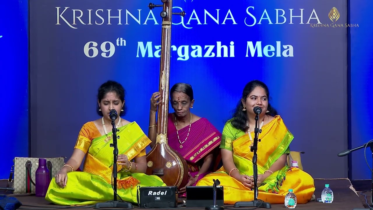 V. Deepika & V. Nandhika | Full Concert LIVE | Margazhi Mela 2025 | Krishna Gana Sabha