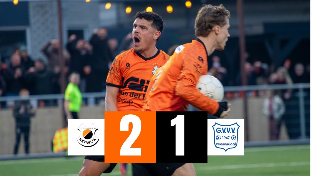 Katwijk wint in slotfase alsnog van GVVV | VVKatwijkTV